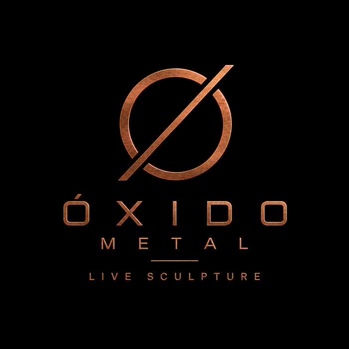 Óxido Metal — Live Sculpture